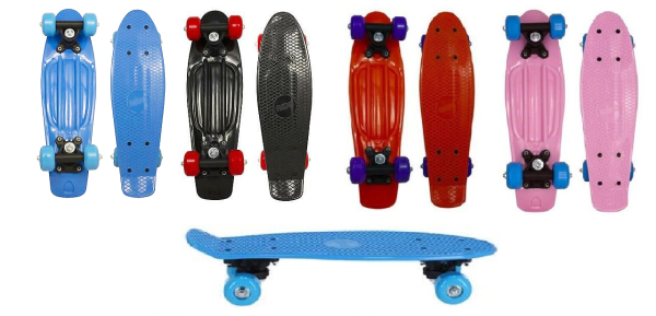 Kinder Penny Skateboard Kunststoff 43x13 cm Cruiser 17